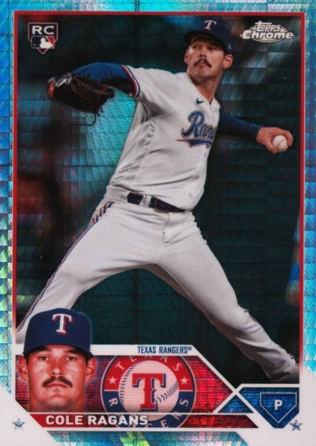 2023 Topps Chrome Update Cole Ragans #USC195 Baseball Card