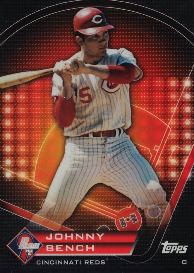 2011 Topps Prime 9 Player of the Week Johnny Bench #PNR1 Baseball Card