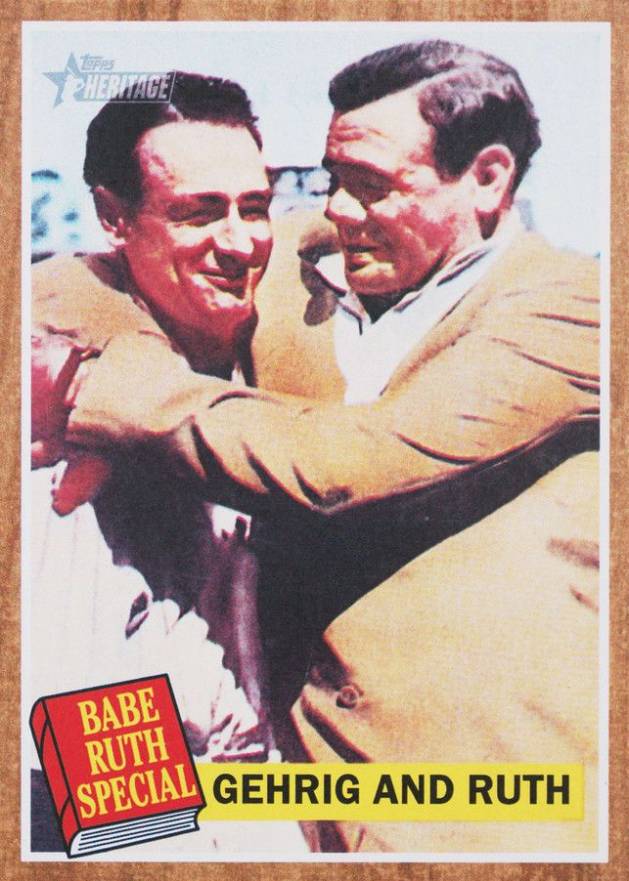 2011 Topps Heritage  Babe Ruth #140 Baseball Card