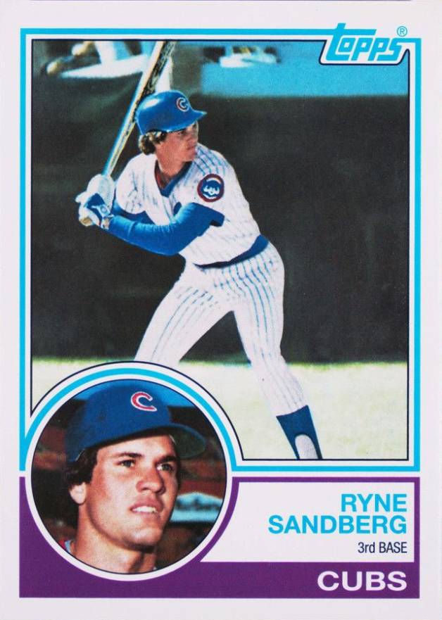 2017 Topps Update Topps All-Rookie Cup Reprints Ryne Sandberg #ARC16 Baseball Card