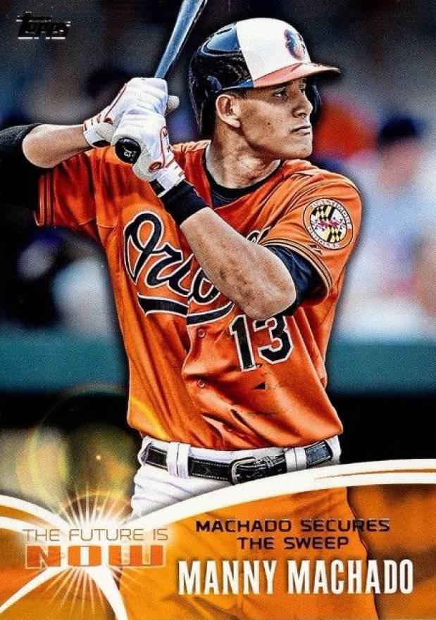 2014 Topps Future Is Now Manny Machado #FN-24 Baseball Card