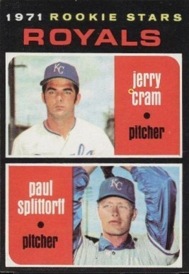 1971 Topps Jerry Cram #247 Baseball Card