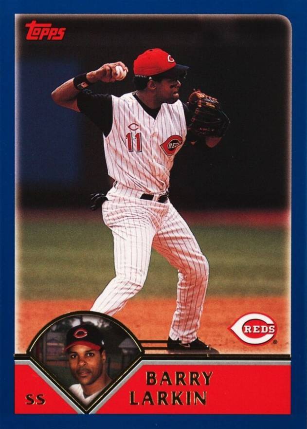 2003 Topps Barry Larkin #375 Baseball Card