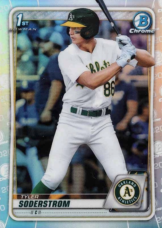 2020 Bowman Draft Tyler Soderstrom #BD119 Baseball Card