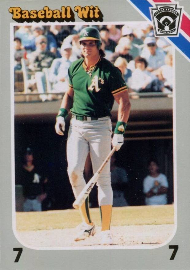 1990 Baseball Wit Jose Canseco #11 Baseball Card