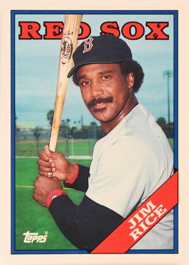 1988 Topps Tiffany Jim Rice #675 Baseball Card