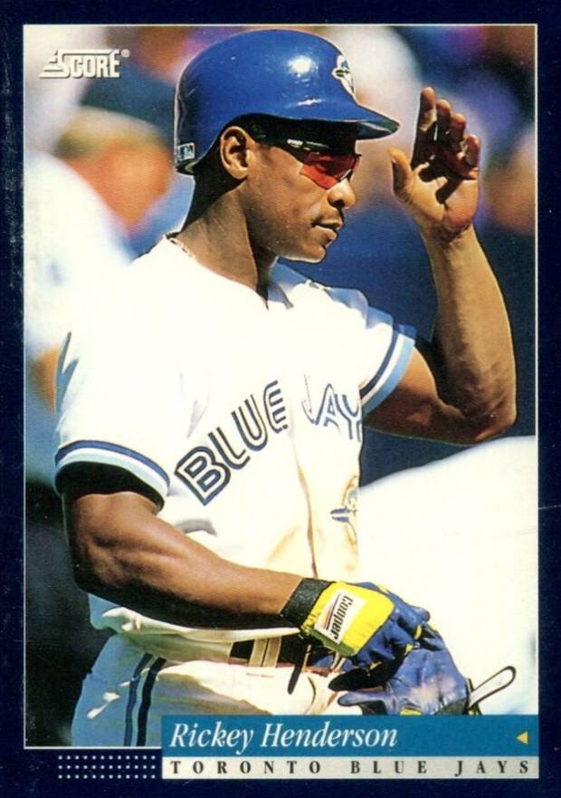 1994 Score Rickey Henderson #35 Baseball Card