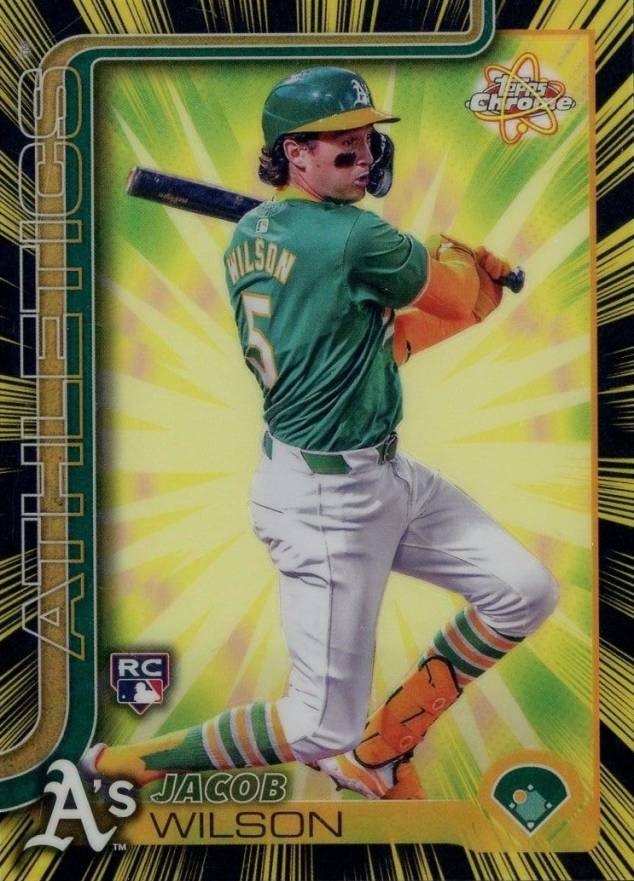 2025 Topps Chrome Radiating Rookies Jacob Wilson #RR6 Baseball Card