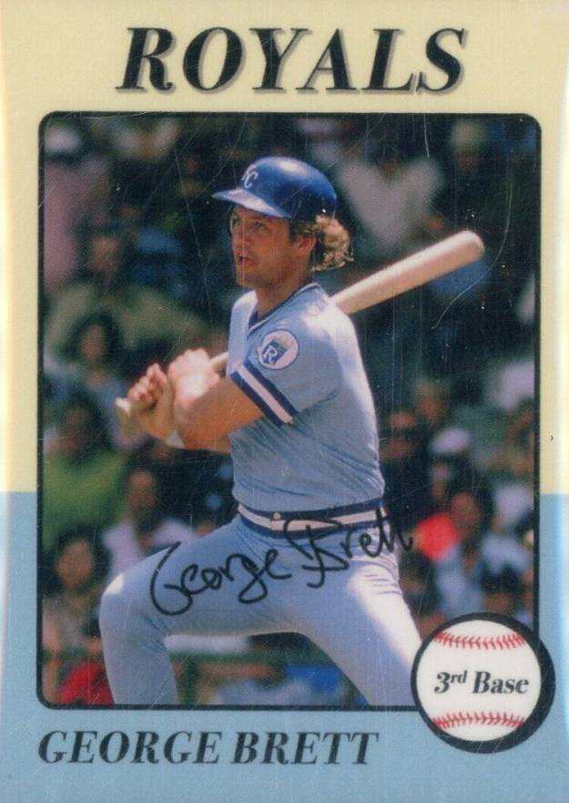 2020 Topps Project 2020 George Brett #112 Baseball Card