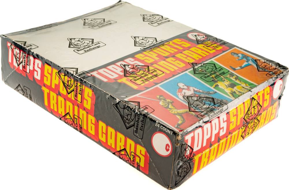 1980 Topps Rack Pack Box #RPB Baseball Card