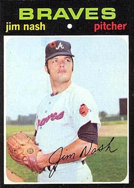 1971 Topps Jim Nash #306 Baseball Card