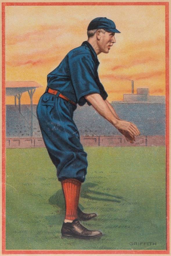 1910 Notebook Covers Color Clark Griffith # Baseball Card