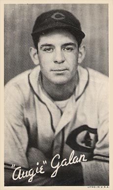 1936 Goudey Premiums-Type 1-Wide Pen Augie Galan # Baseball Card