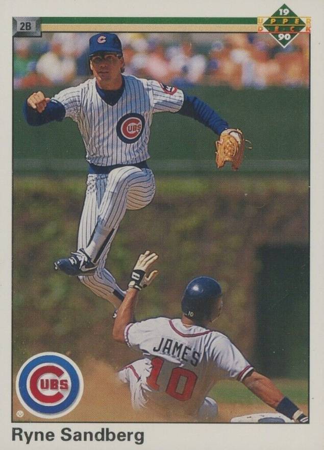 1990 Upper Deck Ryne Sandberg #324 Baseball Card