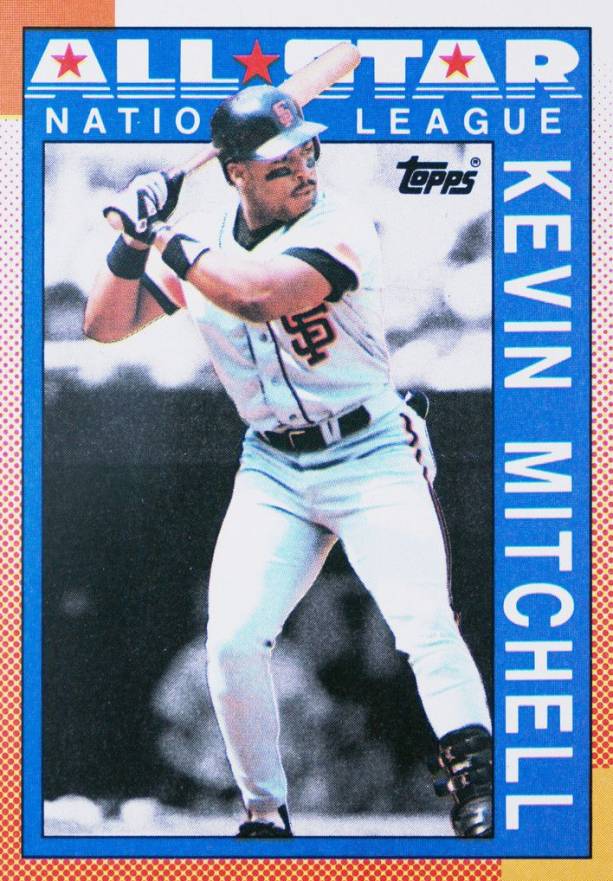 1990 Topps Kevin Mitchell #401 Baseball Card