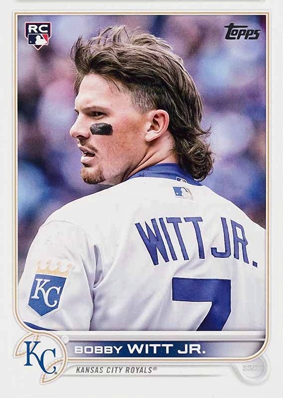 2022 Topps Update Bobby Witt Jr. #US100 Baseball Card