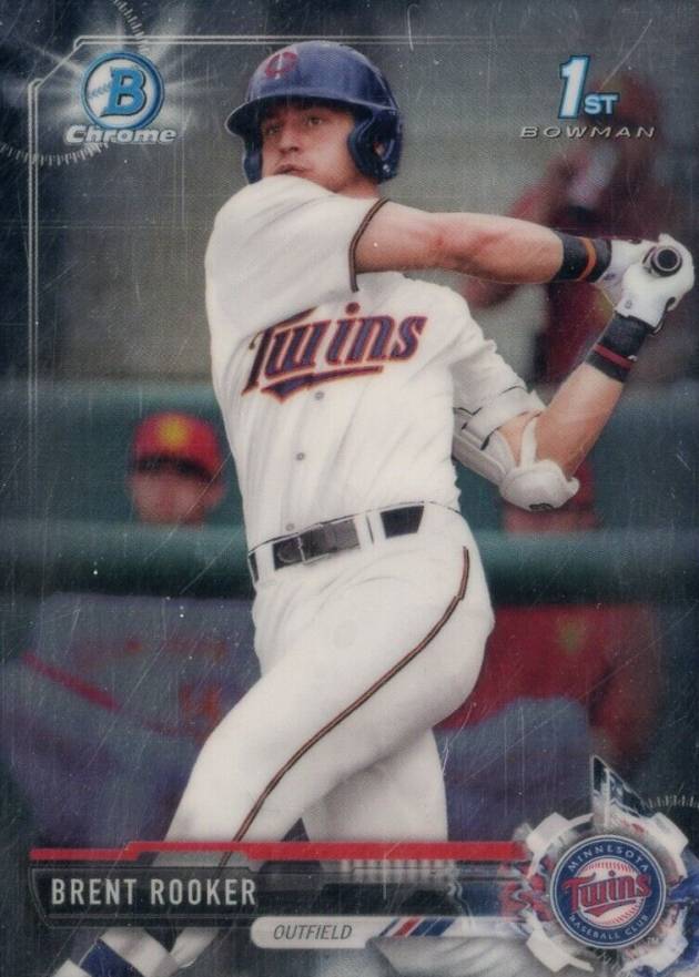 2017 Bowman Draft Brent Rooker #BDC122 Baseball Card