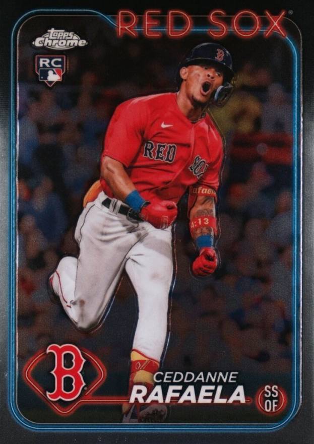 2024 Topps Chrome Ceddanne Rafaela #118 Baseball Card