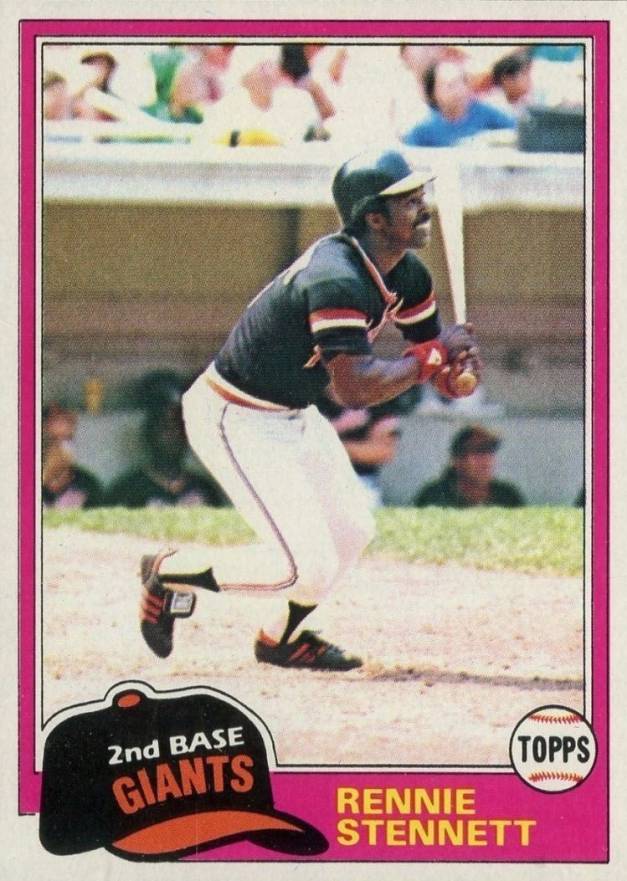 1981 Topps Rennie Stennett #257 Baseball Card