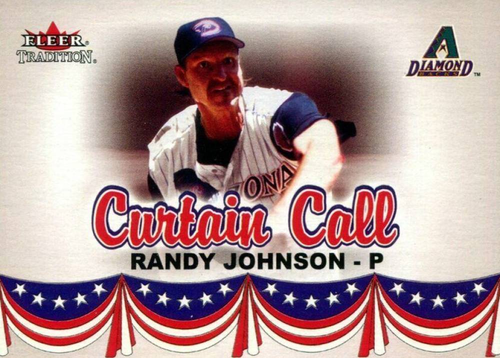 2002 Fleer Tradition Update Randy Johnson #U374 Baseball Card