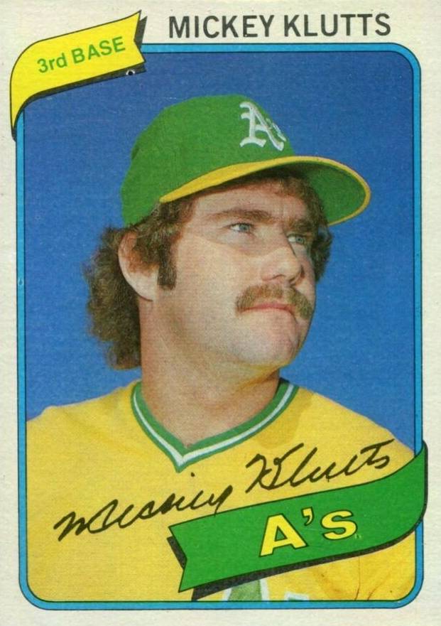 1980 Topps Mickey Klutts #717 Baseball Card