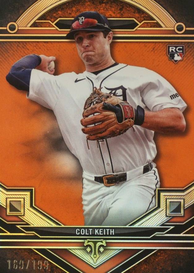 2024 Topps Triple Threads Colt Keith #8 Baseball Card