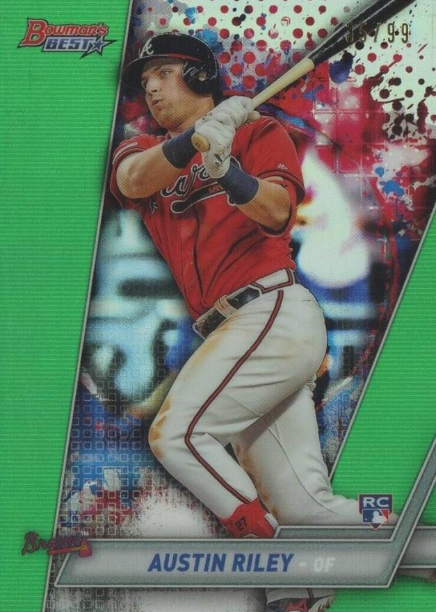 2019 Bowman's Best  Austin Riley #4 Baseball Card