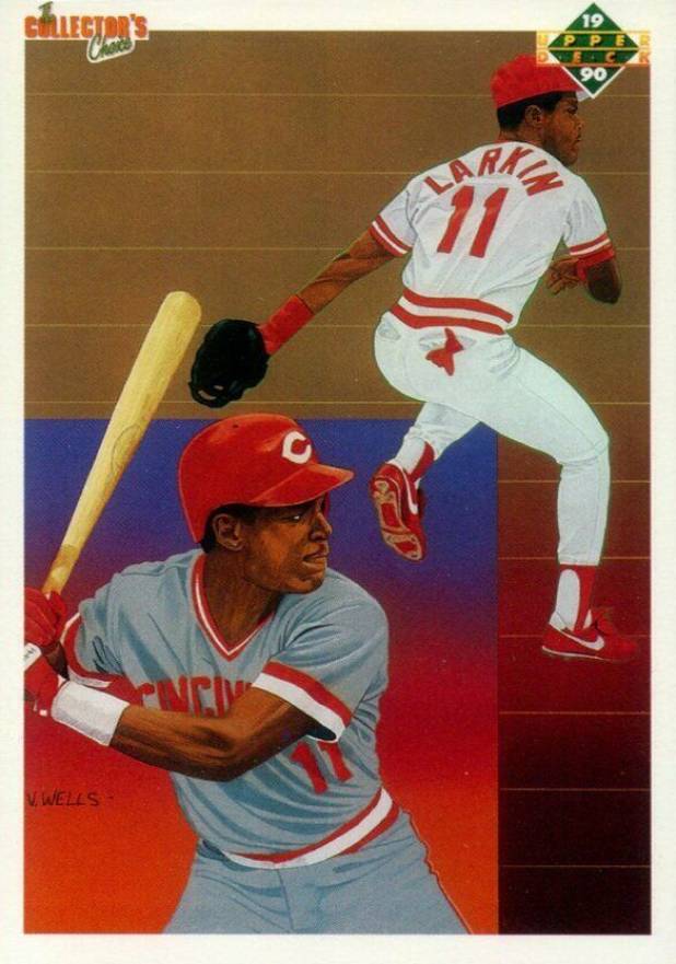 1990 Upper Deck Barry Larkin #99 Baseball Card