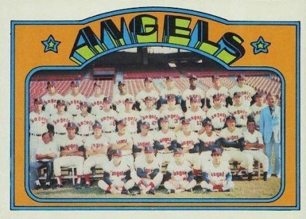 1972 Topps California Angels Team #71 Baseball Card