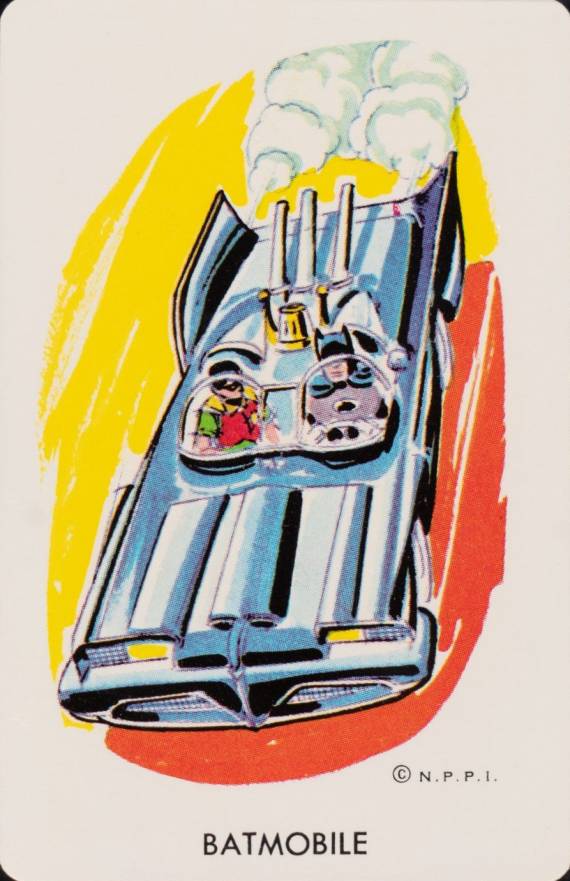 1966 Batman Playing Cards Batmobile # Non-Sports - VCP Price Guide