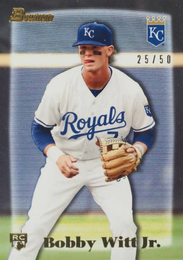 2022 Bowman Transcendent VIP Party Bobby Witt Jr. Through the Years Bobby Witt Jr. #00BDA Baseball Card