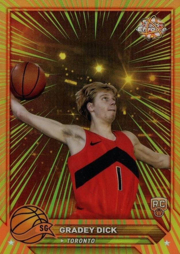 2023 Topps Chrome Radiating Rookies Gradey Dick #RAR7 Basketball Card