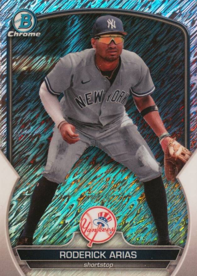 2023 Bowman Chrome Prospects Roderick Arias #BCP199 Baseball Card