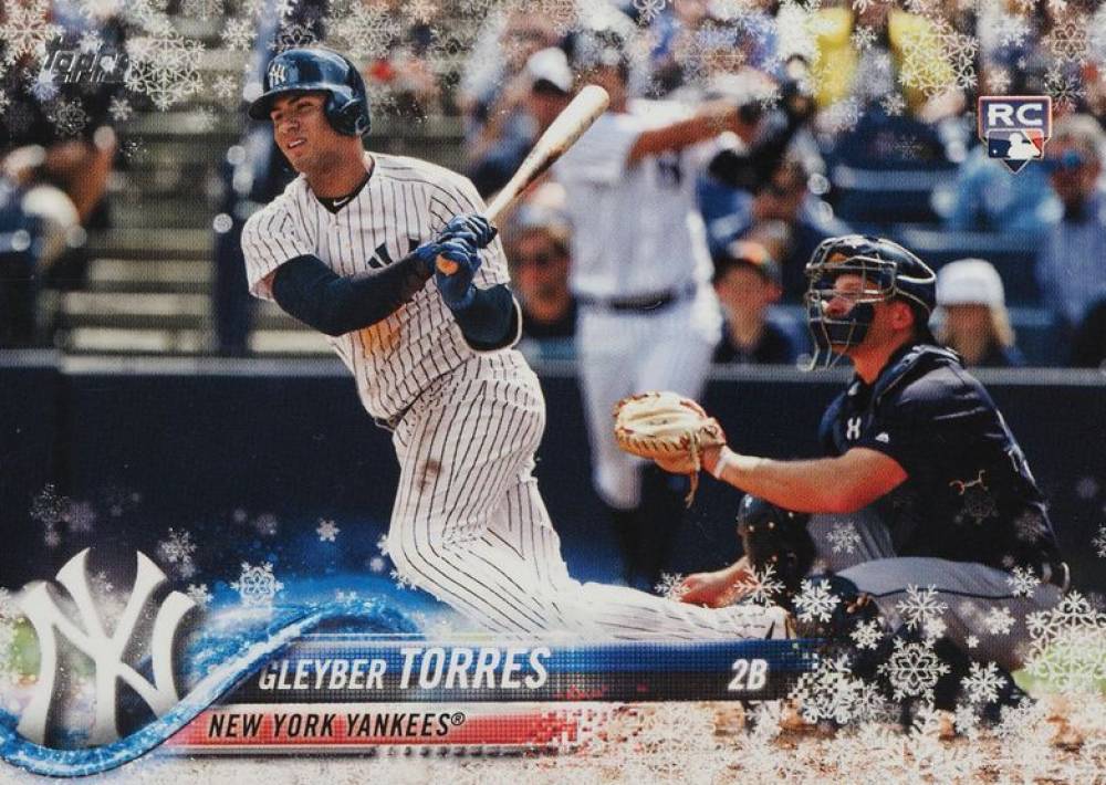 2018 Topps Holiday Gleyber Torres #182 Baseball Card