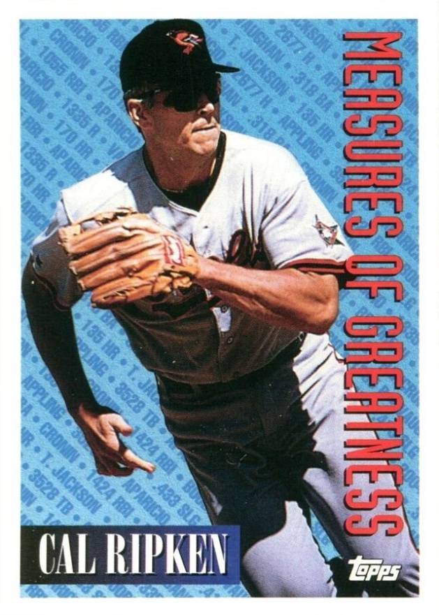 1994 Topps Cal Ripken Jr. #604 Baseball Card