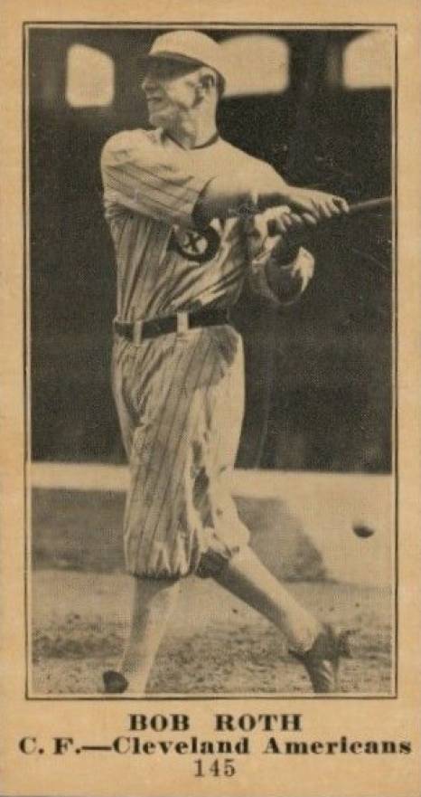 1916 Famous & Barr Co. Bob Roth #145 Baseball Card