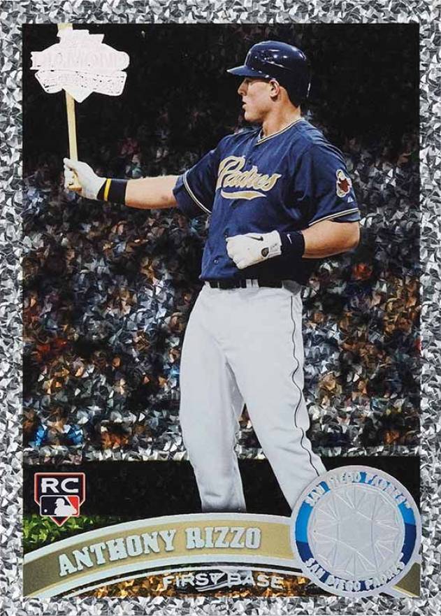 2011 Topps Update Anthony Rizzo #US55 Baseball Card