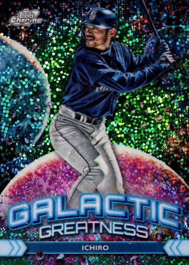 2024 Topps Chrome Cosmic Galactic Greatness Ichiro Suzuki #13 Baseball Card