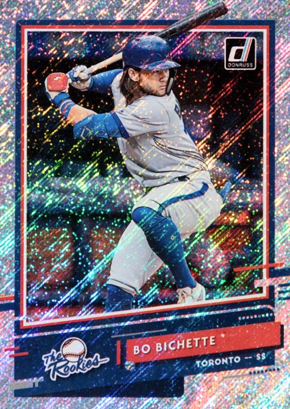 2020 Panini Donruss the Rookies Bo Bichette #R6 Baseball Card