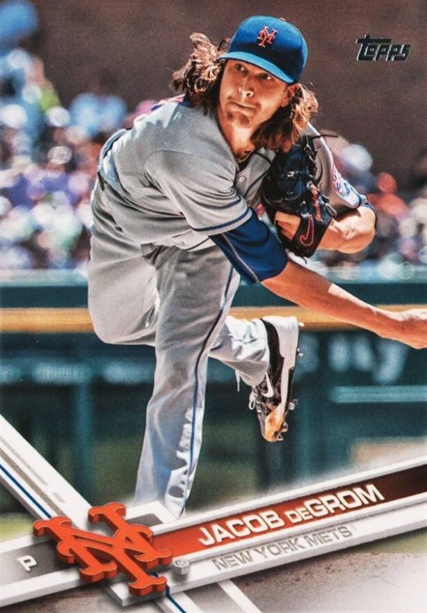2017 Topps Jacob DeGrom #155 Baseball Card