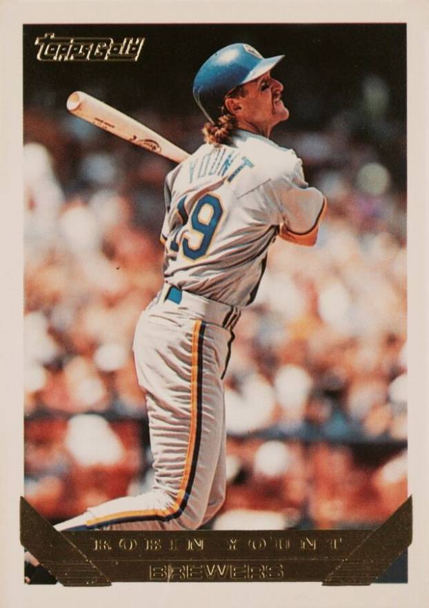1993 Topps Gold Robin Yount #1 Baseball Card