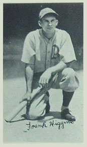 1936 Goudey Premiums-Type 1-Wide Pen Pinky Higgins # Baseball Card