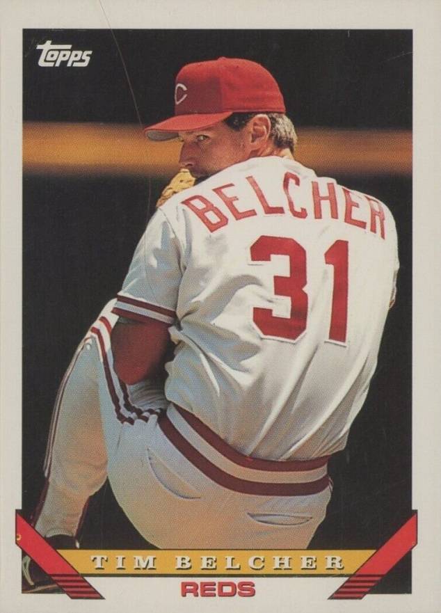 1993 Topps Tim Belcher #382 Baseball Card