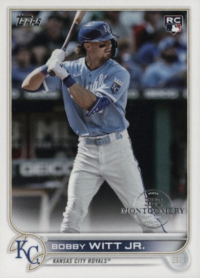 2022 Topps Complete Set Bobby Witt Jr. #660 Baseball Card