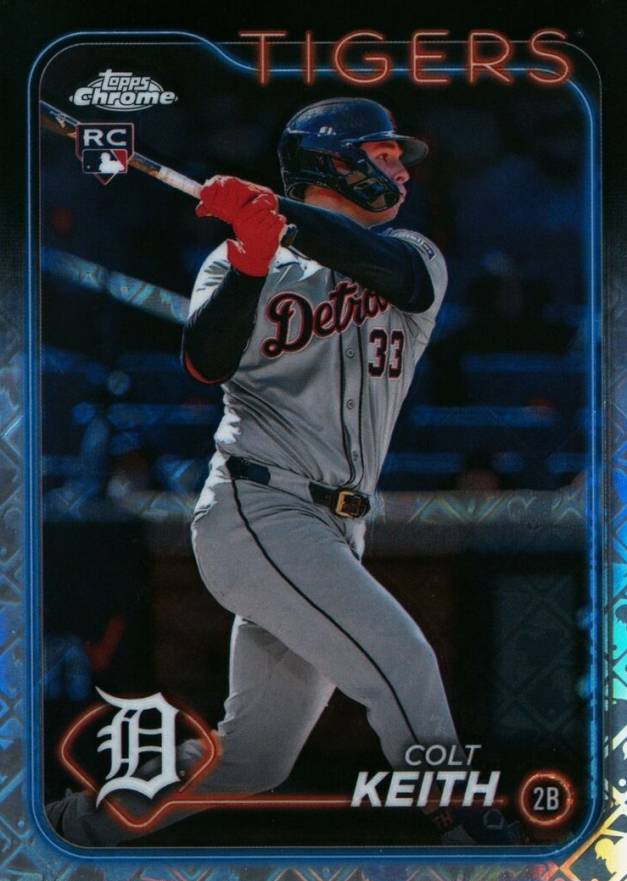 2024 Topps Chrome Logofractor Edition Colt Keith #2 Baseball Card