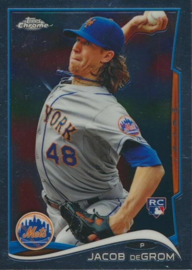 2014 Topps Chrome Update Jacob DeGrom #MB-19 Baseball Card