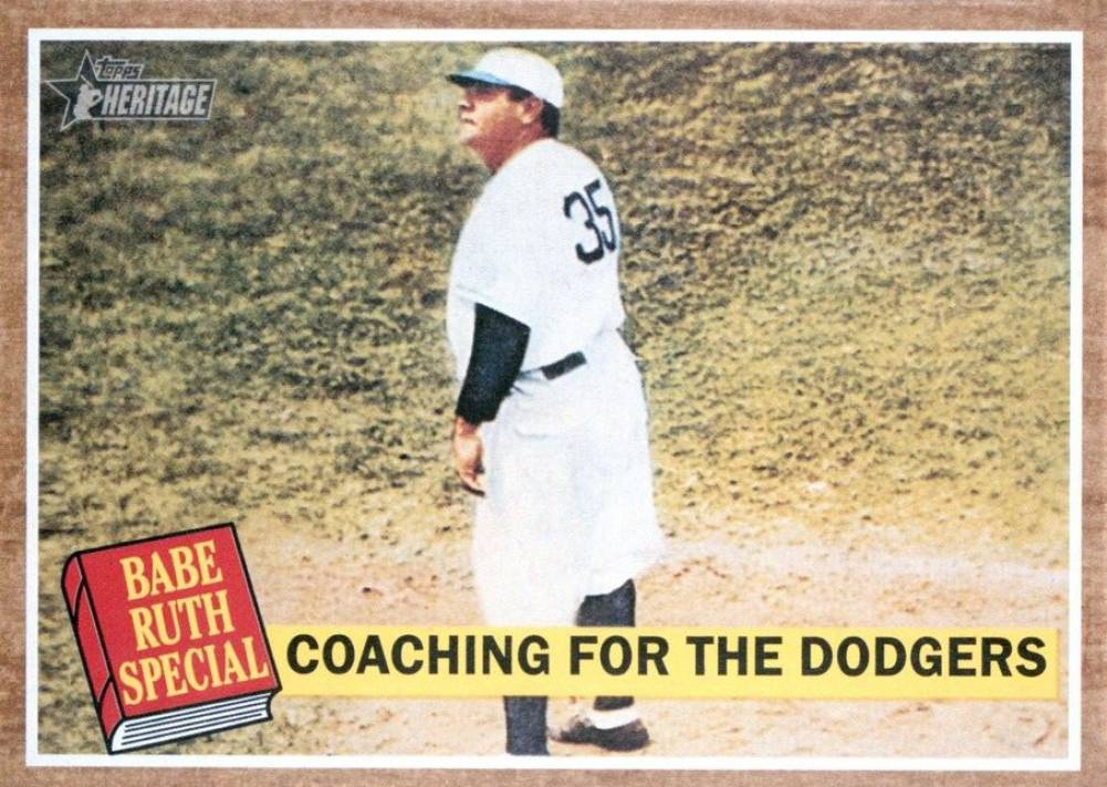 2011 Topps Heritage  Babe Ruth #142 Baseball Card