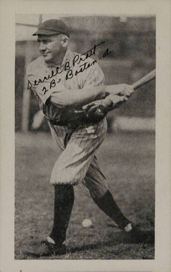 1922 Strip Card Derrill Pratt # Baseball Card