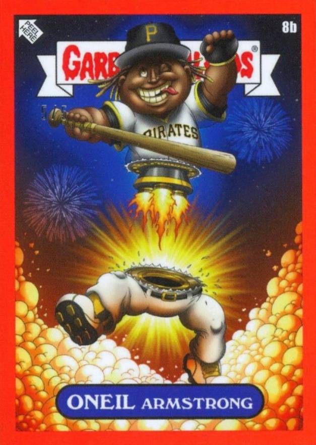 2022 Topps Garbage Pail Kids GPK X MLB Series 2 Alex Pardee Oneil Cruz #8b Baseball Card