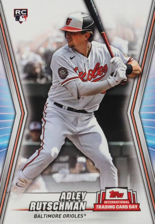 2023 Topps International Trading Card Day Incentive Exclusives Adley Rutschman #GP1 Baseball Card